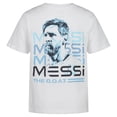 thumbnail image 4 of Camiseta Messi para niños, corte slim fit, mezcla de algodón, estampado gráfico, 4 of 4