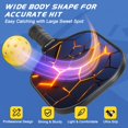 thumbnail image 4 of Juego de palas de pickleball Gonex Graphite aprobado por la USAPA con bolsa, 4 of 7