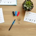 thumbnail image 4 of CATIEBYE 6PCS Desktop Organizer Pen Holder In Silicone Multi Color Desk Tidy Classroom Accessories, 4 of 7