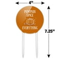 thumbnail image 2 of Acrylic Pumpkin Spice Everything Cake Topper Party Decoration for Wedding Anniversary Birthday Graduation, 2 of 6