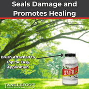 Tanglefoot Tree Pruning Sealer, 8oz Brushcap – Brush-On Tree Wound Sealer for Pruning, Trimming & Grafting – Weather-Resistant Sealant for Outdoor Tree Care