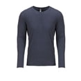 thumbnail image 1 of Next Level - Camiseta de manga larga Tri-Blend cuello redondo para adultos unisex (Azul Marino Vintage), 1 of 2