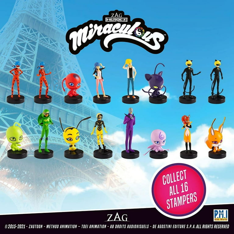 Miraculous Ladybug Stamps 12pk Adrien Plagg Queen Bee Party Favor Figure  Set PMI, 12-pack - Fry's Food Stores