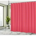 thumbnail image 4 of Ambesonne Abstract Shower Curtain, Overlapping Funky Streaks, 69"Wx84"L, Dark Coral and Yellow, 4 of 4