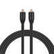 thumbnail image 1 of Cable de repuesto para auriculares, cable trenzado para auriculares Cable de audio trenzado para auriculares Cable de audio para auriculares Tecnología innovadora, 1 of 8