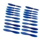 thumbnail image 1 of 20 piezas de hélices para H107P H107C+ H107D+ H107C PLUS H107D PLUS RC Azul, 1 of 8