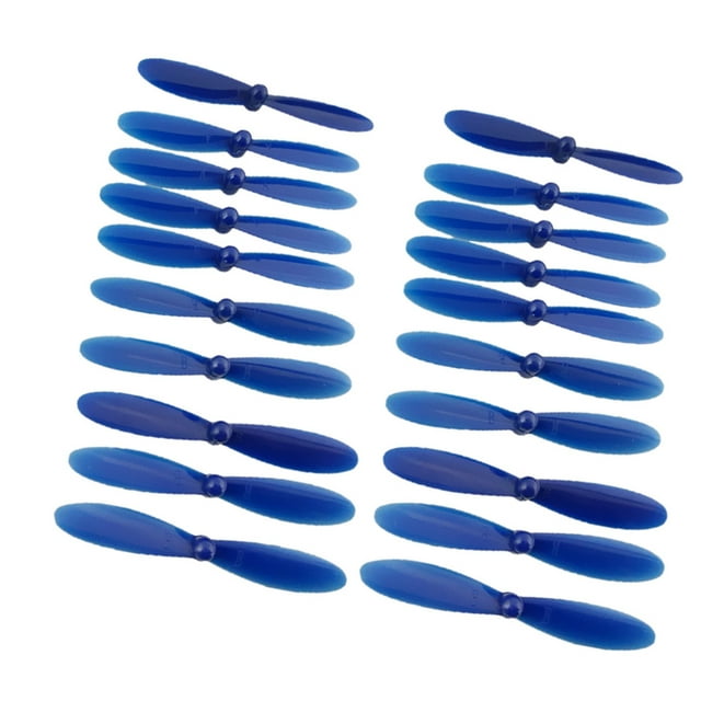Hélices de cuadricópteros CUTICAT 20 Piezas Azul Propulsores de Quadcopter