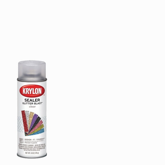 Krylon Glitter Blast Clear Sealer Spray - Single Pack