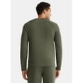 thumbnail image 3 of Athletic Works Men's and Big Men's Fusion Double Knit Crewneck Sweatshirt, Sizes S-5XL, 3 of 5
