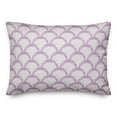 thumbnail image 2 of Creative Products Purple Scallops 20 x 14 Indoor / Outdoor Pillow, 2 of 3