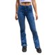 thumbnail image 1 of Txlixc Pantalones vaqueros de bocina para mujeres casual pantalones vaqueros elásticos de cintura alta de color sólido, pantalones callejeros de varios bolsillos Txlixc moda, 1 of 9