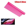 thumbnail image 2 of SHISUYAN 1Pcs Rectangular Headlight Tint Film Water Resistant Easy to Clean 47.2x11.8in, 2 of 8