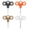 thumbnail image 4 of Clavijas de tierra para acampar al aire libre, gancho de punta de tornillo, hebilla de cuerda, clavija de tienda de color caqui, 5 uds. FLhrweasw Nuevo, 4 of 8