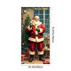 thumbnail image 3 of Uuiauoio Festive Christmas Door Cover with Design,Polyester Door Curtain for Holiday Home Decor, Seasonal Wall and Entryway Decoration for Parties and Family Gatherings,Festival Party Decoration, 3 of 6