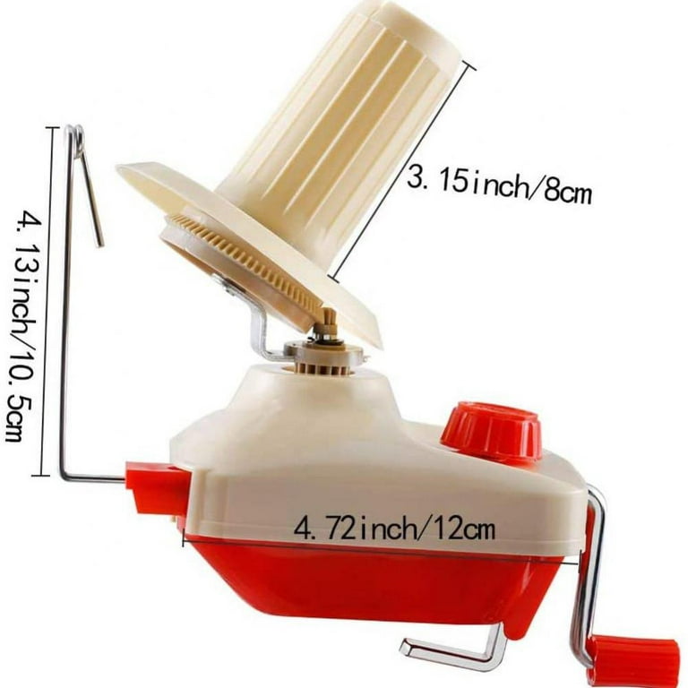 TINKER Household Desktop Hand Operated Yarn Ball Winder, Yarn Swift and Ball  Winder Combo with Easy Installation for Yarn Storage 