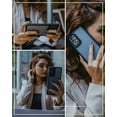 thumbnail image 4 of CaseBorne ArmadilloTek S Compatible with Samsung Galaxy A72 5G Hybrid Clear Case (2021 Release) - Matte Black, 4 of 6