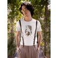 thumbnail image 2 of Pastel Parrots V T-Shirt Men -John Gould Designs, Male XX-Large, 2 of 4