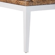 bali & pari Ubud Boho Dining Nook Bench Set, 2-Piece, Natural Brown