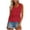 *Red, variant on VBVC Women's Crochet Scallop Trim Tank Top , Ladies' Eyelet Knit Sleeveless Blouse , Casual Summer Boho Vest For Women,Army Green,S-2XL