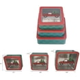 thumbnail image 5 of DAHO Christmas Holiday Cookie Tin Containers with Window, 3pc Nested Set, Holiday Cookie Tins with Lid for Gift Giving, Cookie, Treats, Cookies Party Favor and Gifts, 5 of 6