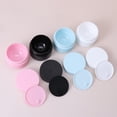 thumbnail image 3 of Empty Cosmetic Jar Makeup Container Round Refillable Bottles Face Cream Eyeshadow Gel Suncreen Perfume Travel Plastic Pots, 3 of 4