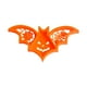 thumbnail image 2 of Bandeja de dulces de Halloween | Plato de Servir de Plástico en Forma de Murciélago | Decoración de fiesta naranja y negra | Plato de frutas reutilizable | Adorno de mesa | 34x17x2,8cm | 1 Cuenta, 2 of 8