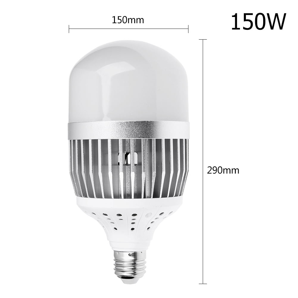 50/100/200W E27 LED High Bay Lighting White Bulb Lamp Warehouse Factory  H 