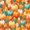 pumpkin and Maple Leaf, variant on Blue Cartoon Dragonfly Plush Flannel Bath Rug 16x24 Inches, Quick Dry Absorbent Non Slip Mat for Bathroom Sink Tub