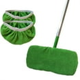 thumbnail image 4 of Household Flat Mop Replacement Cover for Wet and Dry Use, Plush Fleece Fabric with Enhanced Dust Absorption for All Floor Types, Machine Washable Design for Repeated Cleaning Y, 4 of 6