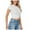 White, variant on Gubotare T Shirts for Women Women 2025 Summer Crew Neck Short Sleeve Tops Ribbed Knit Slim Fit Fashion Basic Tee Shirts Casual Going Out Top (Hot Pink,Size S)