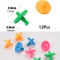 thumbnail image 2 of HLONK 12pcs Bobbin Protectors  Spool Top  Keep Threads Organized And Tidy, 2 of 6