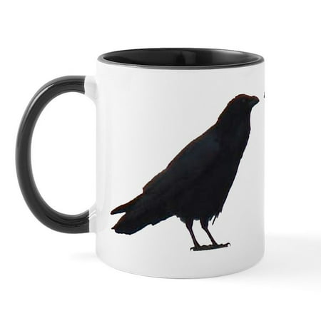

CafePress - Crow Pair Mug - 11 oz Ceramic Mug - Novelty Coffee Tea Cup