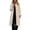 Beige, variant on TGSLY Long Trench Coat for Women Lightweight Collared Single Breasted Button Outerwear Loose Casual Solid Color Long Sleeve Jacket with Pockets L
