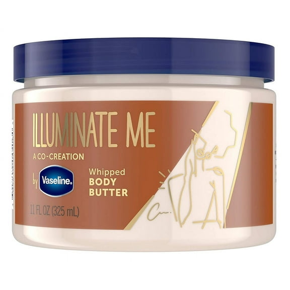 Vaseline Whipped Body Butter Illuminate Me 11oz (Pack of 3)