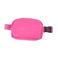 thumbnail image 1 of Riñonera ajustable para elegantes aventuras al aire libre, ideal para correr y hacer senderismo Riñonera rosa roja para mujer, 1 of 8