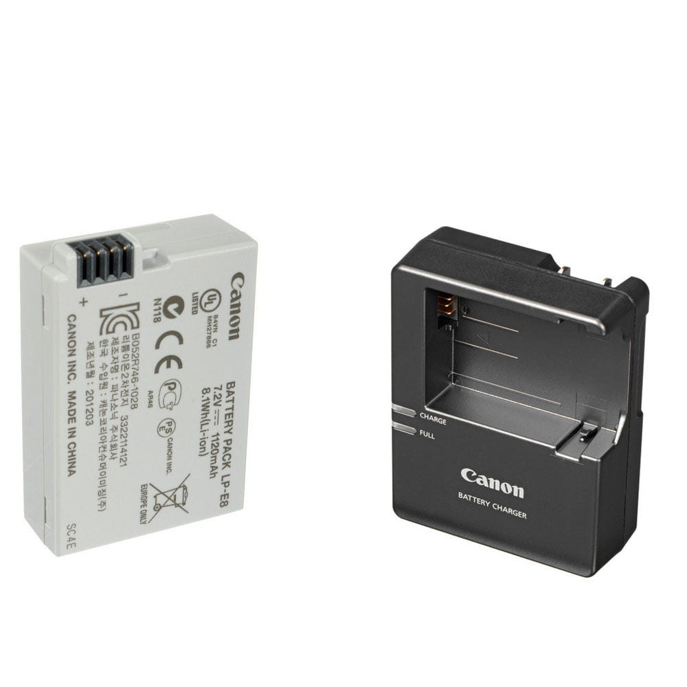 Canon LPE8 Rechargeable LithiumIon Battery AND Canon LCE8 Charger
