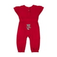 thumbnail image 3 of Infant Colosseum Red Wisconsin Badgers Beautopia Waffle Knit Romper, 3 of 3