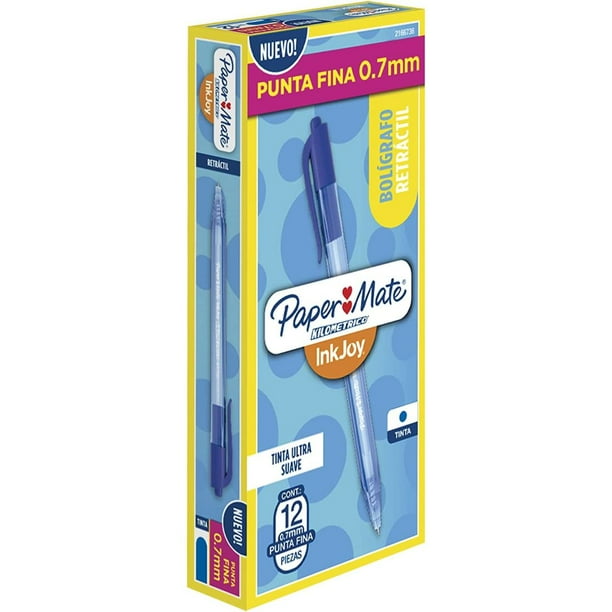 Paper Mate Kilométrico 100 RT CJ 12 pzas Azul PF Unisex