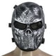 thumbnail image 4 of Maquillaje Cubierta Facial Airsoft Paintball Full Face Protection Skull Mask Suministros para exteriores (gris) Likrtyny Para Estrenar, 4 of 8