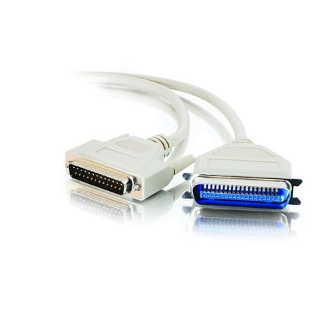 UPC: 0757120027980 | C2G 6ft DB25 Male to Centronics 36 Male Parallel Printer Cable