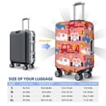 thumbnail image 4 of Hirioo Cartoon with Traffic Elements for Elasticity Suitcase Cover (No luggage Included) Durable Luggage Protector Fits 18-32 Inch Luggage-Medium, 4 of 7