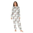 thumbnail image 4 of joogoo Christmas Deer Snowflakes Unisex Adults Onesies Pajamas Jumpsuits L, 4 of 7