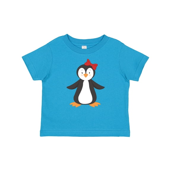 Inktastic Cute Penguin, Little Penguin, Penguin with Bow Boys or Girls Baby T-Shirt