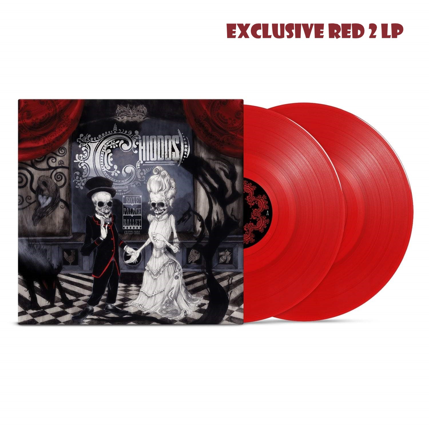 Chiodos Bone Palace Ballet Grand Coda Red Color Vinyl 2x LP 500 Copies