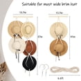 thumbnail image 2 of Perchero de pared de macramé con cuerda de algodón ZYP, 7 niveles, 2 of 7