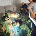 thumbnail image 3 of Hulk anti-pilling, suave, ligera, esponjosa y acogedora de lujo para hogar y cocina – Perfecta para niños y adultos,200X150cm, 3 of 6