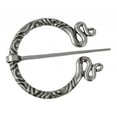 thumbnail image 4 of Alfiler de Broche penanular Salvador Broche nórdico vikingo vintage Plata antigua, 4 of 6
