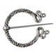 thumbnail image 4 of Broche de anillo ss Broche Prenda Pin de chal Plata antigua 3, 4 of 6
