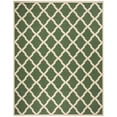 thumbnail image 4 of SAFAVIEH Beach House Talbot Geometric Indoor/Outdoor Area Rug, Green/Creme, 6'7" x 6'7" Square, 4 of 8