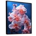 thumbnail image 2 of Designart "Harmonious Display Of Gorgeous Orchids" Orchids Floater Framed Wall Art Prints, 2 of 5